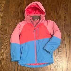 L.L. Bean size 6x-7. 3 in 1 jacket. Waterproof and warm.